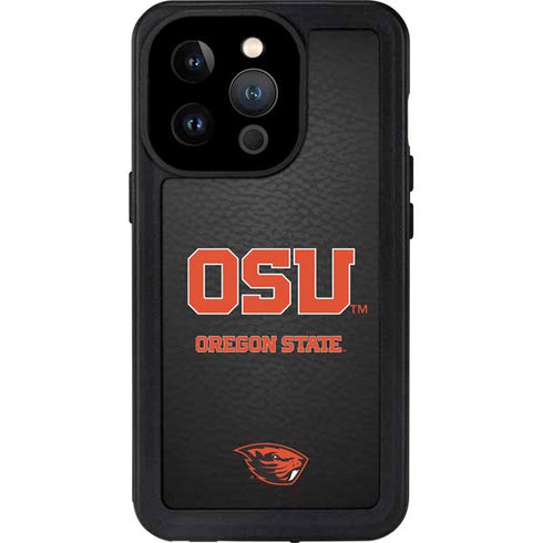 Oregon State University Logo iPhone 15 Pro Waterproof Case